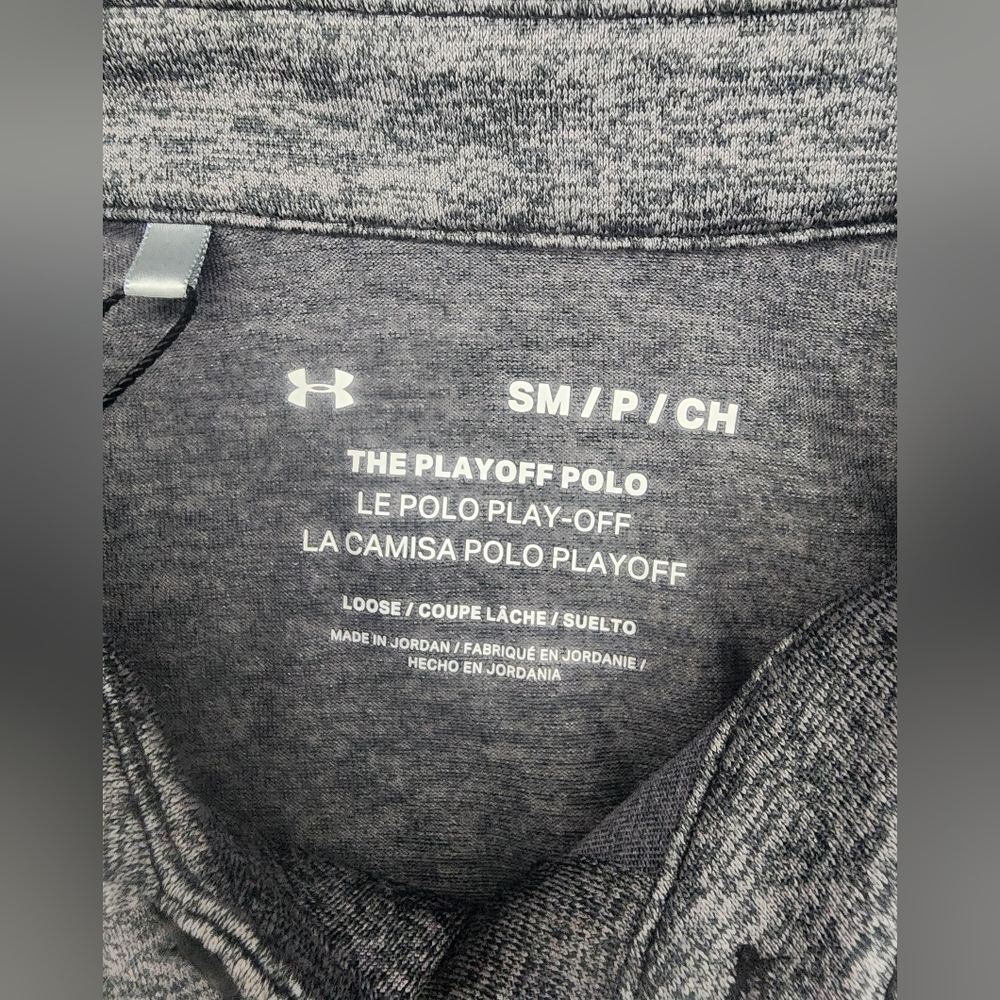 NWT Under Armour Playoff 3.0 Stripe Polo, Mens Small - Picture 3 of 4